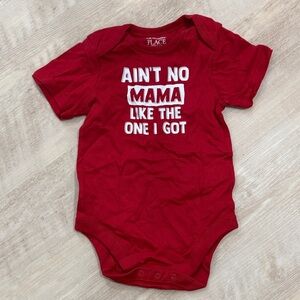 The Children's Place Bold Red Bodysuit